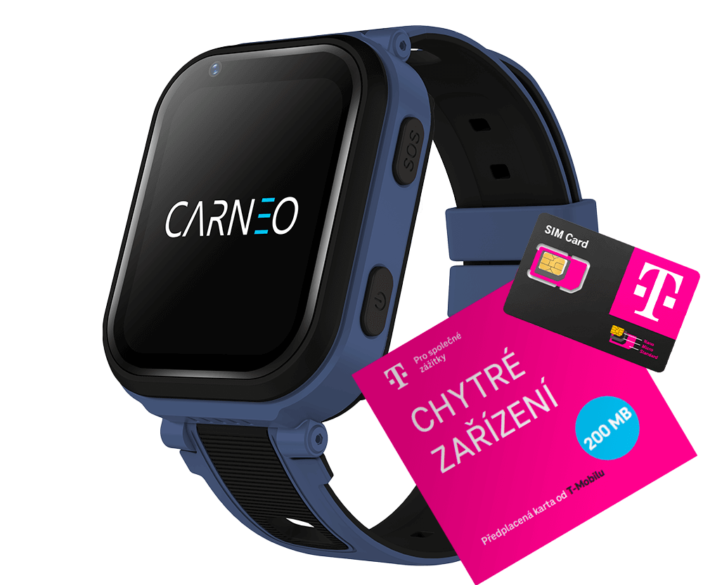Carneo Guardkid+ 4G Ultra 2 blue SIM CZ